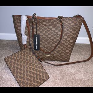 Karl Lagergeld purse, nwt